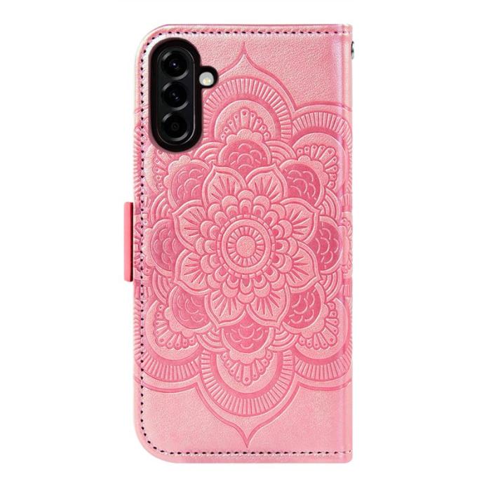 OEM - Plånboksfodral för Samsung Galaxy S26 TPU + Konstläder - Roséguld