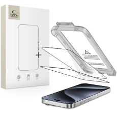 Tech-Protect - [2-PACK] Tech-Protect iPhone 12/12 Pro Härdat Glas Skärmskydd - Svart