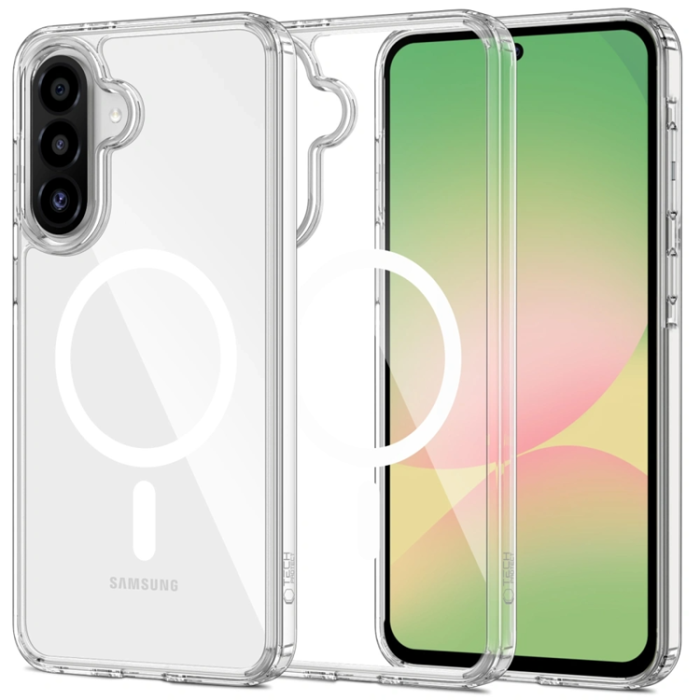 Tech-Protect - Tech-Protect Galaxy A17 4G/5G Mobilskal Magsafe Flexair Hybrid - Clear
