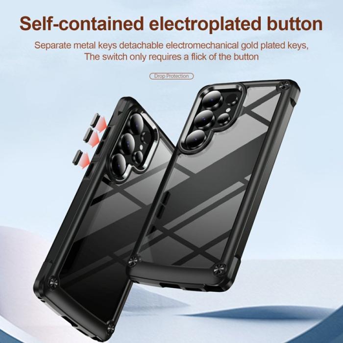 OEM - Mobilskal för Samsung Galaxy S26 Ultra Stötbeständig PC + TPU - Svart