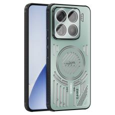 ABEEL - ABEEL Mobilskal till Xiaomi 15 Pro Aluminium + PC + TPU - Ljusgr&ouml;n
