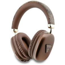 Guess - Guess Over-Ear Hörlurar Bluetooth 5.3 4G Triangle Logo - Brun