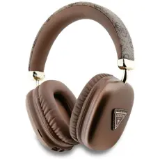 Guess - Guess Over-Ear Hörlurar Bluetooth 5.3 4G Triangle Logo - Brun