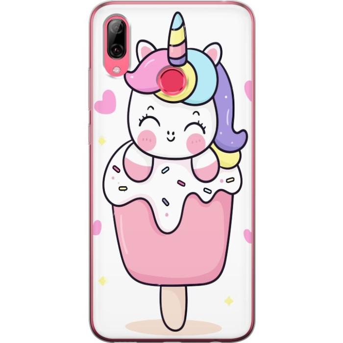 iSecrets - Mobilskal till Huawei Y7 (2019) med Glad enhörning