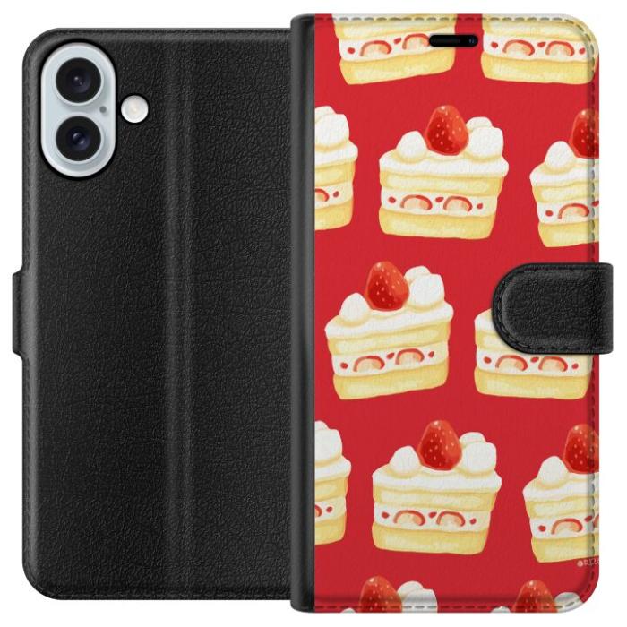 iSecrets - Plånboksfodral till Apple iPhone 16 Plus med Tårta