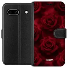 Gustaf - Pl&aring;nboksfodral till Google Pixel 7a med Crimson Rose
