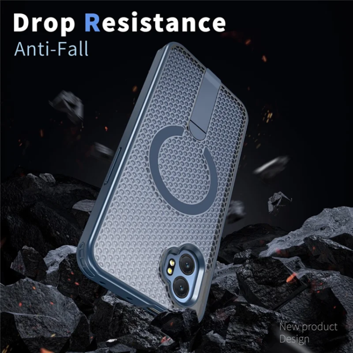 A-One Brand - Mobilskal till Galaxy XCover 7 Pro Magsafe Grid Texture