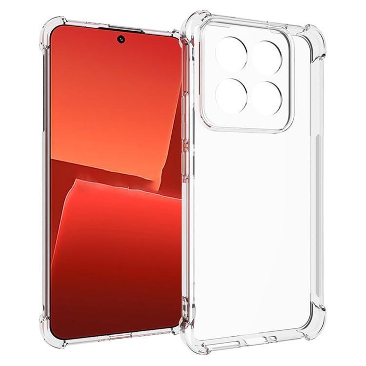 Mobilskal till Xiaomi 14 Pro ShockProof Anti-Slip TPU - Transparent | 2353 | AlltMobil