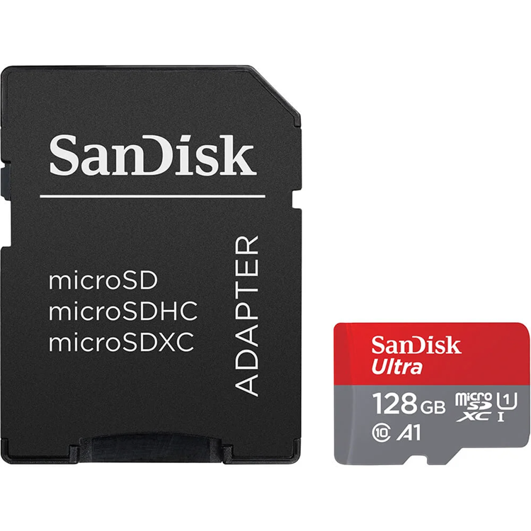 SANDISK MicroSDXC Mobil Ultra 128GB 140MB/s UHS-I Adap | 288 | AlltMobil