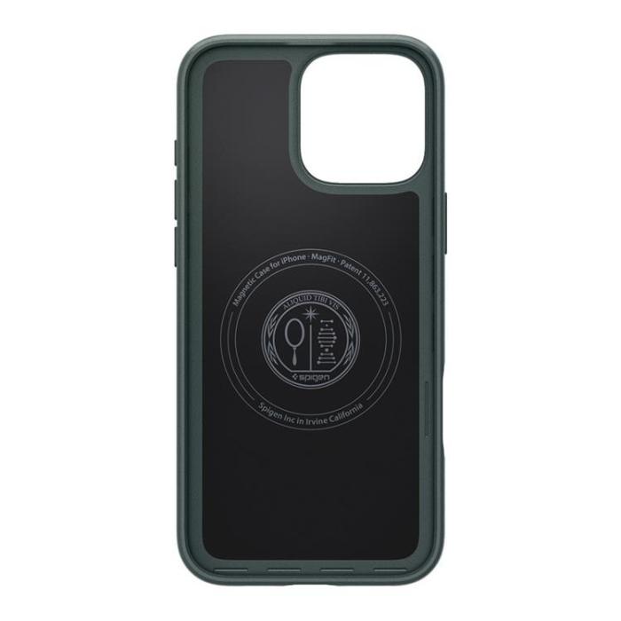 Spigen - Spigen iPhone 16 Pro Max Mobilskal MagSafe Thin Fit - Grön