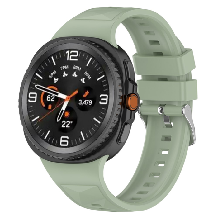 A-One Brand - Galaxy Watch 8/8 Classic (40/44/46mm) Armband Textured - Grön
