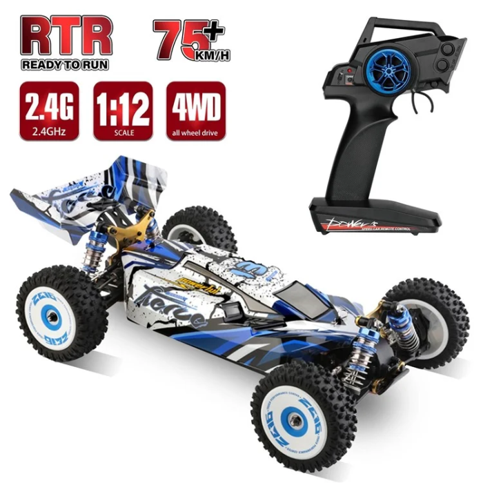 OEM - WLTOYS 1/12 2.4GHz Racerbil Off-Road RC Car Crawler 75km/h