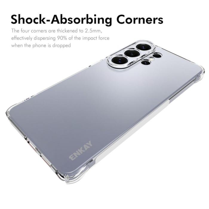 HAT PRINCE - ENKAY Samsung Galaxy S26 Ultra Skal Shockproof TPU - Transparent
