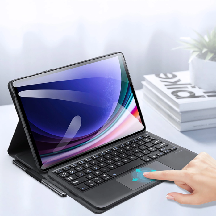 Dux Ducis - Dux Ducis Galaxy Tab S9 English Keyboard Skal TK Series - Svart