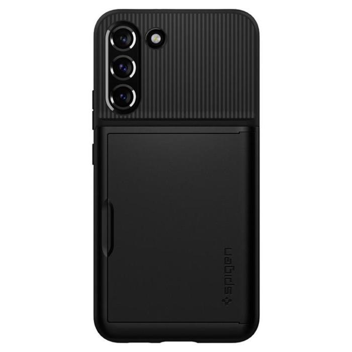 UTGATT1 - Spigen Slim Armor CS Skal Galaxy S22 Plus - Svart