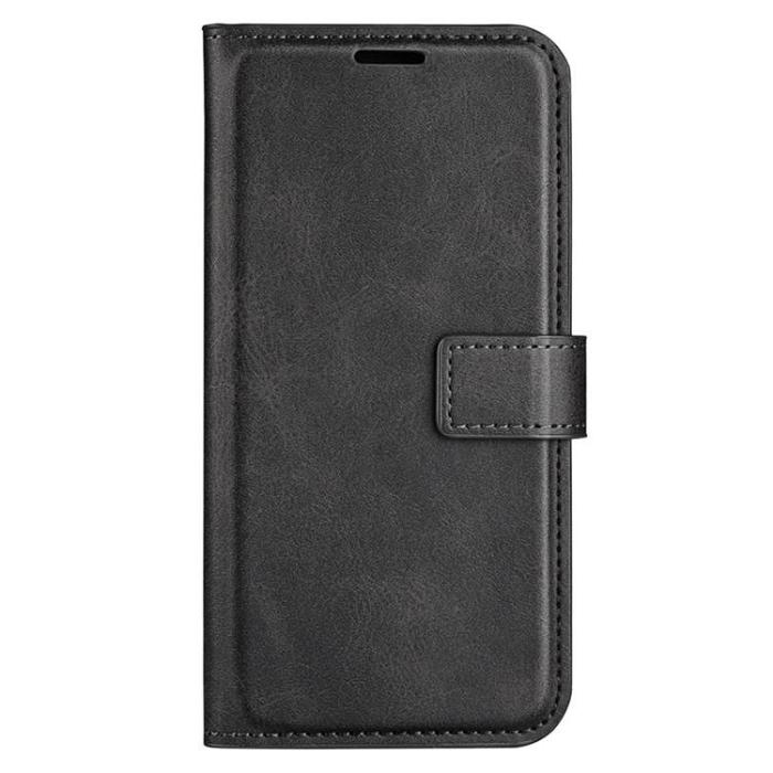 OEM - iPhone 15 Plus Plånboksfodral Calf Flip Folio - Svart