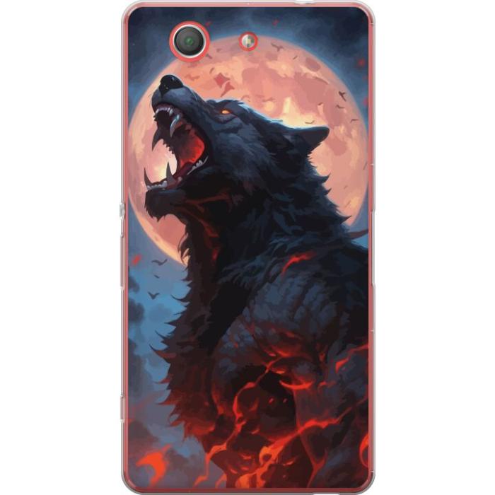 iSecrets - Mobilskal till Sony Xperia Z3 Compact med Ylande varg