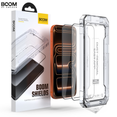 Boom of Sweden - LIVSTIDSGARANTI - BOOM iPhone 17 Pro Max Härdat Glas Skärmskydd - 2 Pack