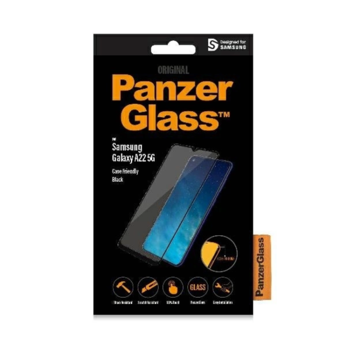 PanzerGlass - SAFE By PanzerGlass Galaxy A22 5G Härdat glas Skärmskydd