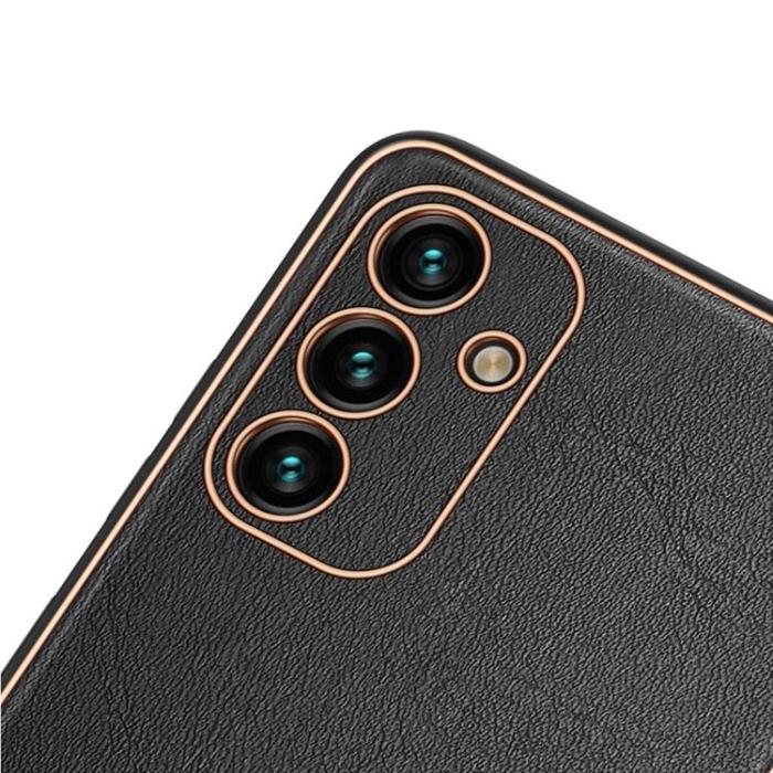 Dux Ducis - Dux Ducis Yolo Läder Skal Galaxy A13 5G - Svart