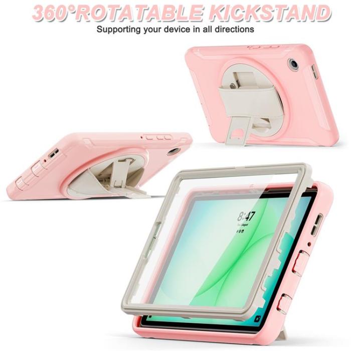 A-One Brand - Galaxy Tab A11 Skal Rotary Kickstand med Handrem