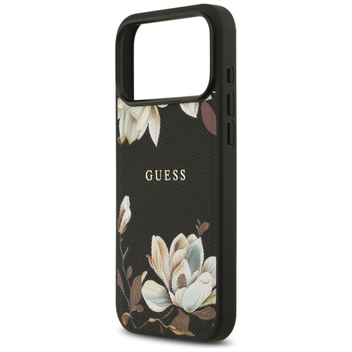 Guess - Guess iPhone 17 Pro Max Mobilskal Magsafe Classic Logo - Svart