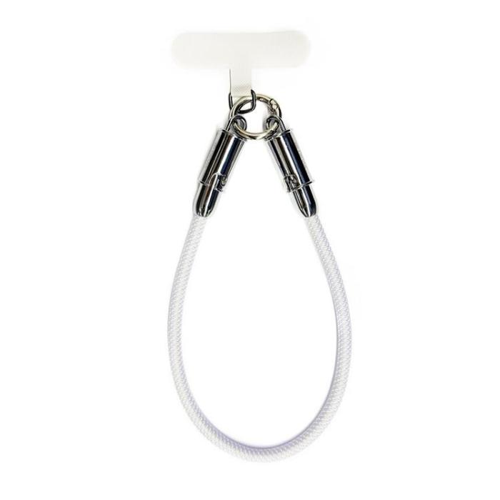 Devia - Devia 2in1 USB-C till Lightning Kabel 27W 0.3m Lanyard - Lila