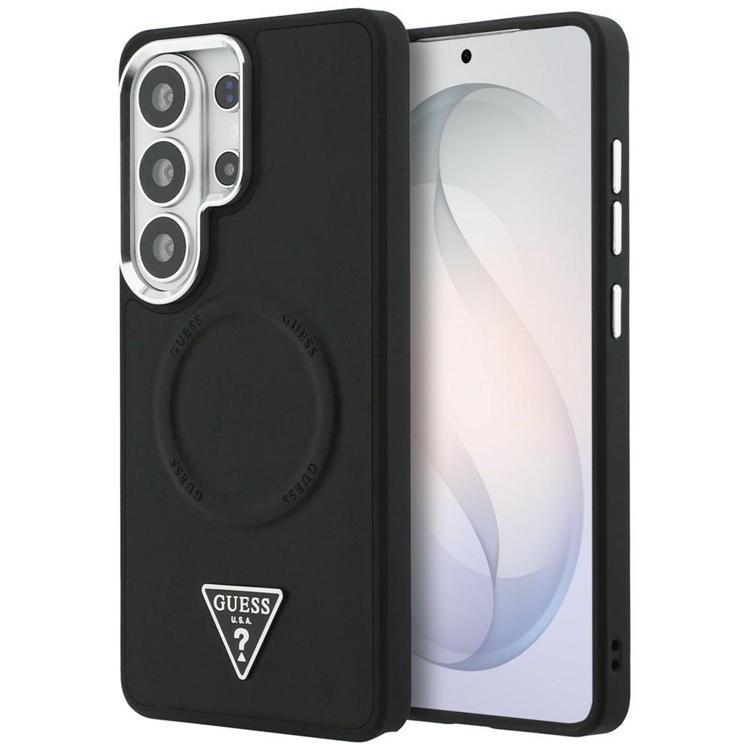 Guess Mobilskal För Galaxy S26 Ultra MagSafe Embossed Ring Triangle Logo - Svart | 2353 | AlltMobil