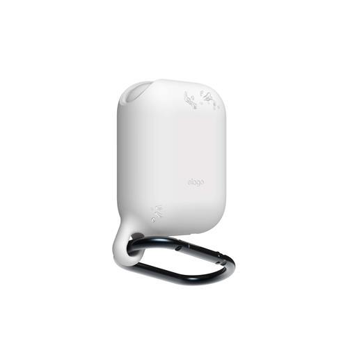 ELAGO Skyddsväska för Airpod Vattentät med Hängare - Vit | 2353 | AlltMobil
