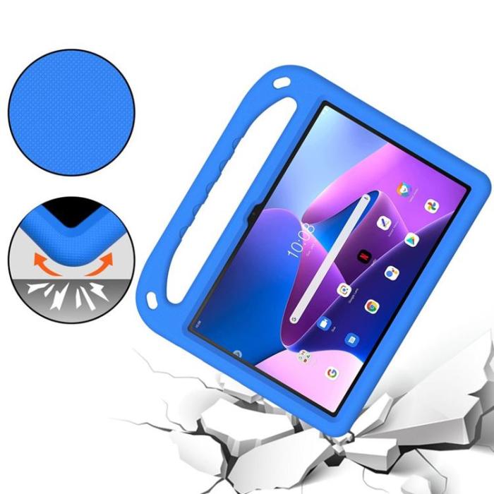 Tech-Protect - Tech-Protect Lenovo Tab M10 (Gen3) 10.1 Skal Kids - Blå