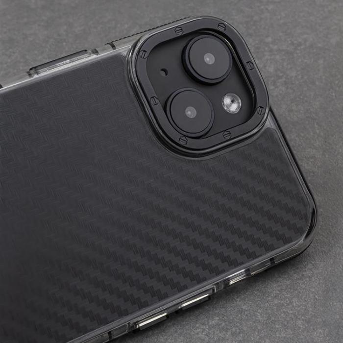 OEM - iPhone 13 Pro Mobilskal Acrylic Carbon - Svart