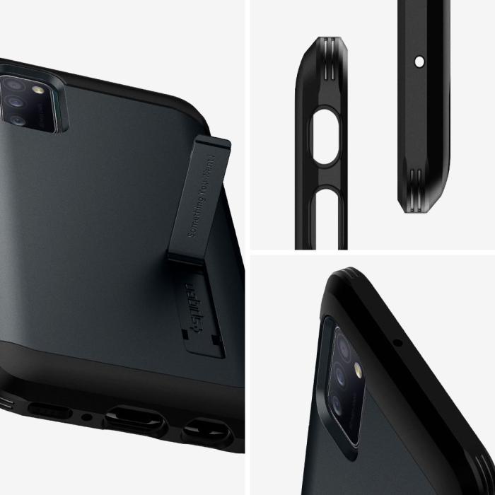 UTGATT5 - SPIGEN Tough Armor Galaxy A41 - Metal Slate