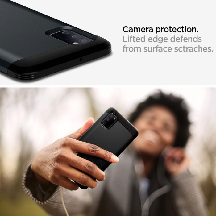 UTGATT5 - SPIGEN Tough Armor Galaxy A41 - Metal Slate
