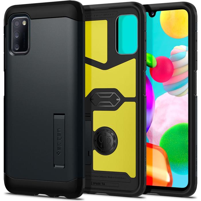 UTGATT5 - SPIGEN Tough Armor Galaxy A41 - Metal Slate