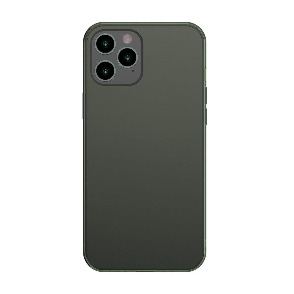 Baseus Frosted Glass Case iPhone 12 Pro Max Skal Mörk Grön | 2353 | AlltMobil