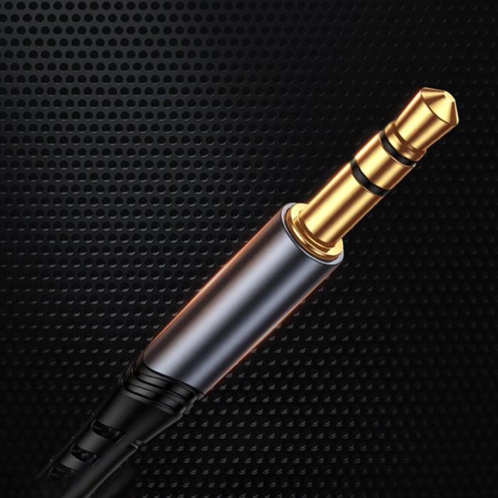 UTGATT1 - Joyroom Lightning to AUX Kabel 200cm - Svart