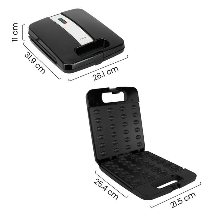 Huslog - Huslog Jordnötsbrödrost 1800W HUS1044