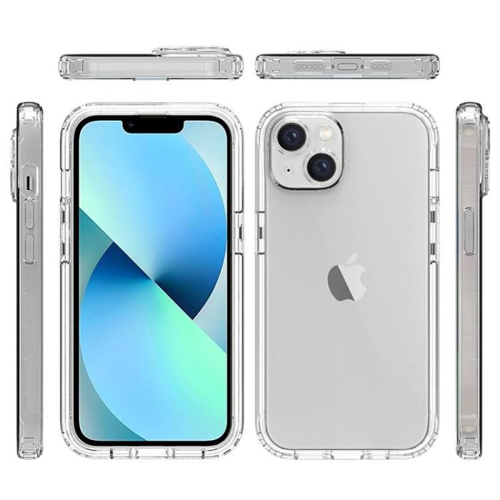 OEM - iPhone 14 Skal Gradient Shockproof - Clear