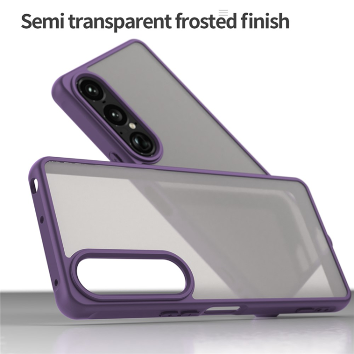 A-One Brand - Sony Xperia 1 VII Mobilskal Frosted Translucent - Lila