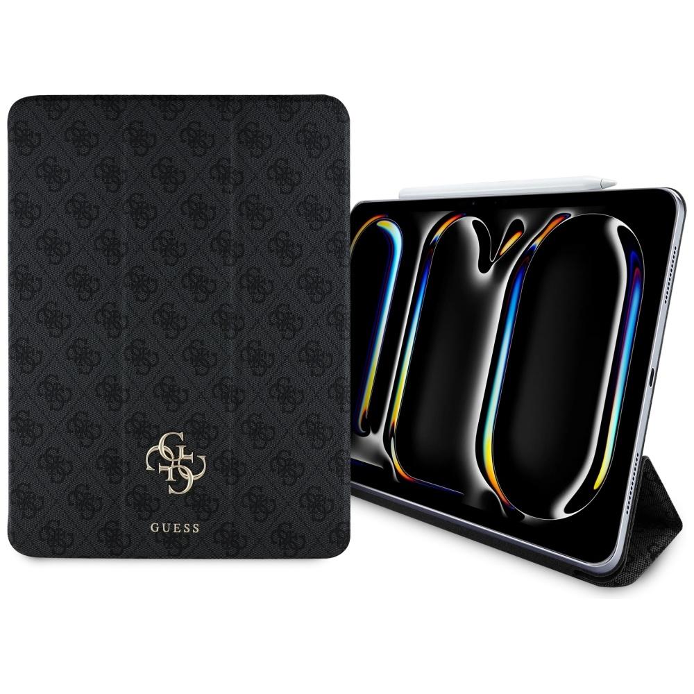 Guess iPad Pro 13" (2024) Fodral Magnetic 4G Big Logo - Svart