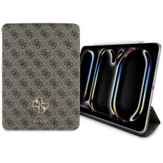 Guess - Guess iPad Pro 11" (2024) Fodral Magnetic 4G Big Logo - Brun