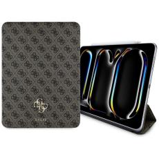 Guess - Guess iPad Pro 13" (2024) Fodral Magnetic 4G Big Logo - Brun