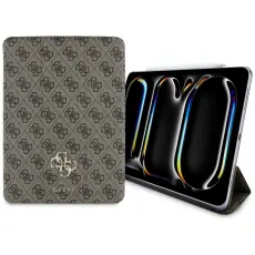 Guess - Guess iPad Pro 11" (2024) Fodral Magnetic 4G Big Logo - Brun