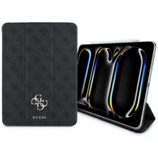 Guess - Guess iPad Pro 11" (2024) Fodral Magnetic 4G Big Logo - Svart