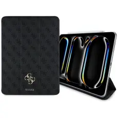 Guess - Guess iPad Pro 13" (2024) Fodral Magnetic 4G Big Logo - Svart