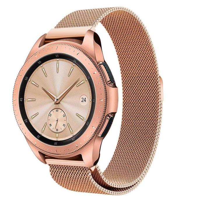 UTGATT1 - Tech-Protect Milaneseband Samsung Galaxy Watch 42Mm Blush Guld