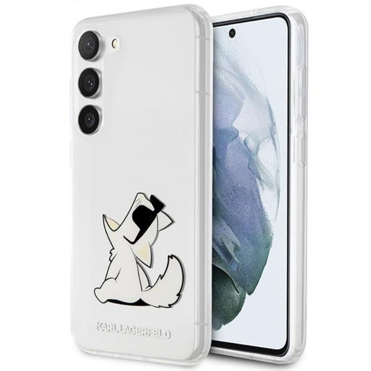Karl Lagerfeld Galaxy S23 Plus Mobilskal Choupette Fun - Clear | 2353 | AlltMobil