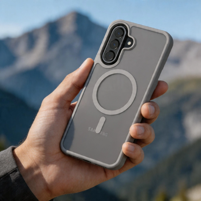 Tech-Protect - Tech-Protect Mobilskal För Galaxy A57 5G Magsafe Magmat - Matte Grå