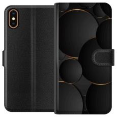 iSecrets - Plånboksfodral till Apple iPhone XS med Lyxig Cirklar