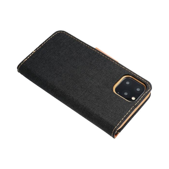 Forcell - CANVAS fodral till iPhone 7/8 Plus Svart